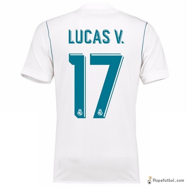 Camiseta Real Madrid Replica Primera Ropa Lucas v 2017/18